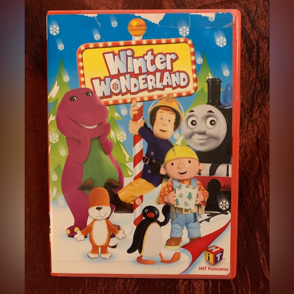 Winter Wonderland DVD Barney Bob the Builder Kipper Fireman Sam Pingu Thomas